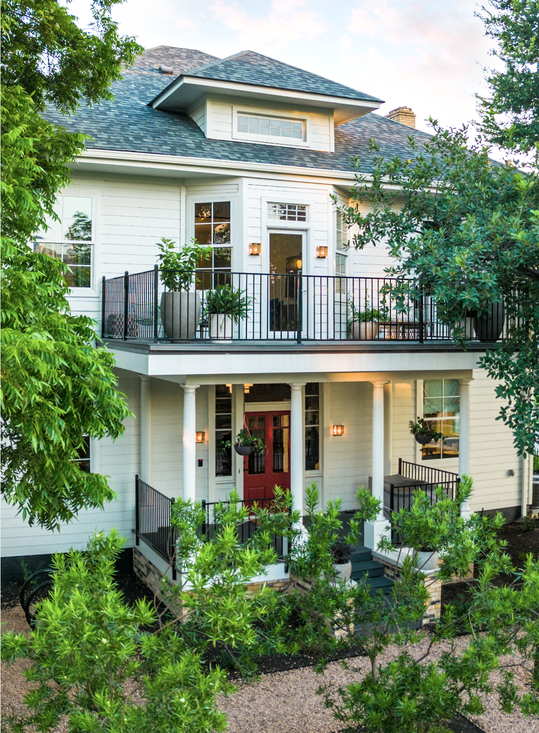 The front of the house at 1809 Pearl Street, Austin